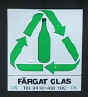 Farvet glas